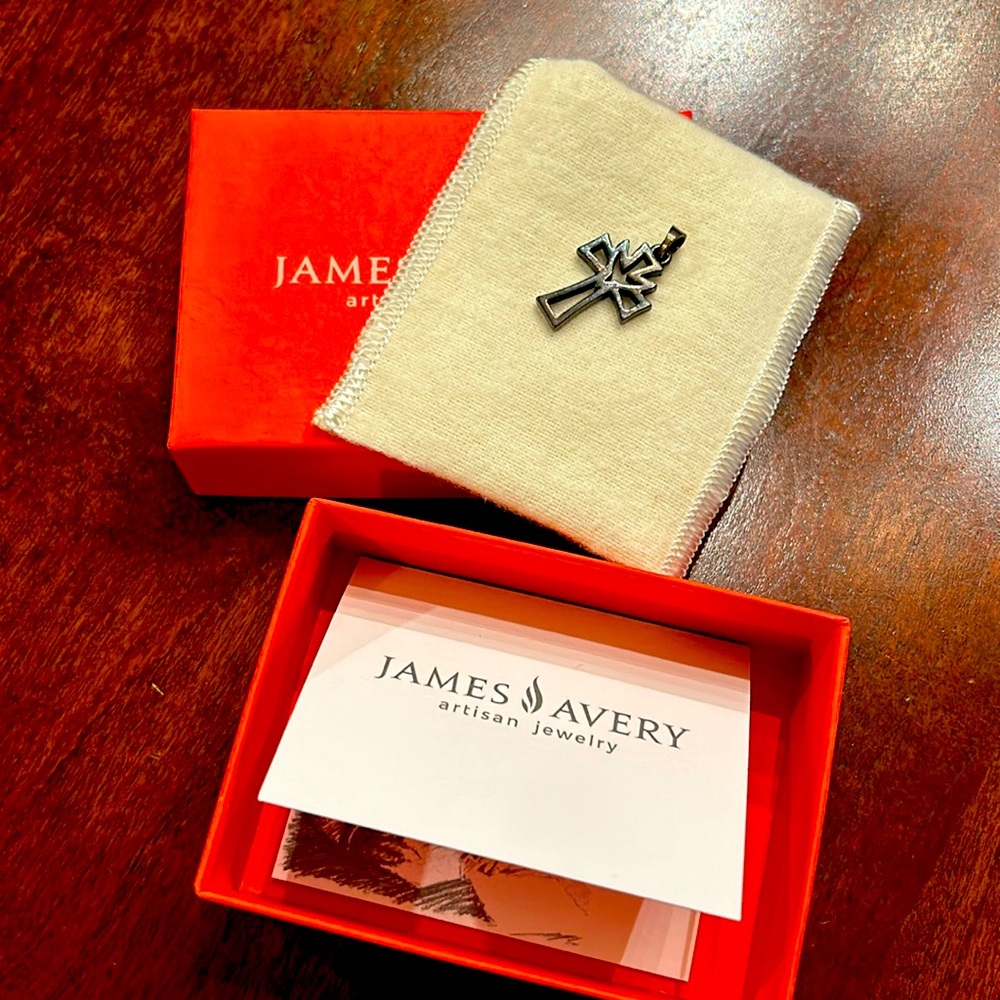 James Avery Retired Cross charm
